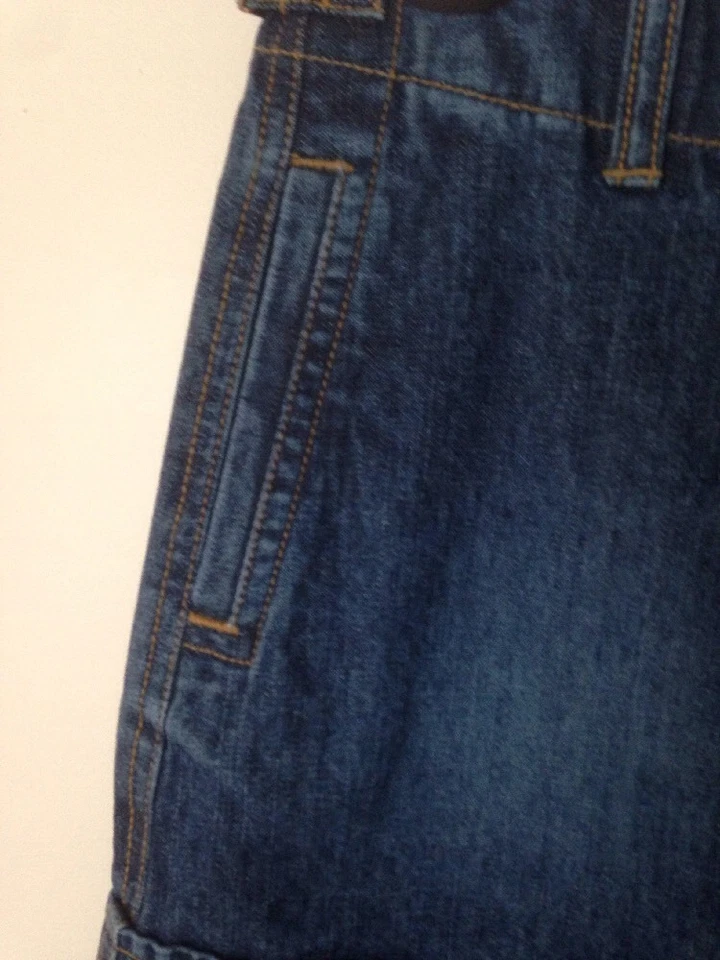 全新带标签 TOMMY HILFIGER 女孩牛仔裙,尺寸 10 12 月 — 第 3/4 张图片