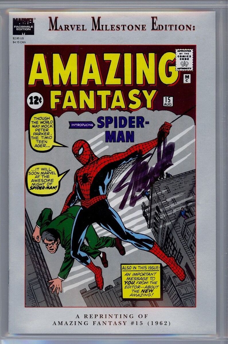 AMAZING FANTASY #15 FACSIMILE EDITION / 1ST APP SPIDER-MAN (MARVEL, 2019)  NM