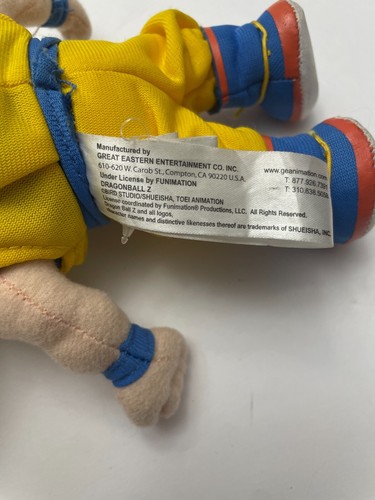Dragon Ball Z Vegeta and Son Goku 11" Plush Action Figures New Condition - Picture 8 of 10