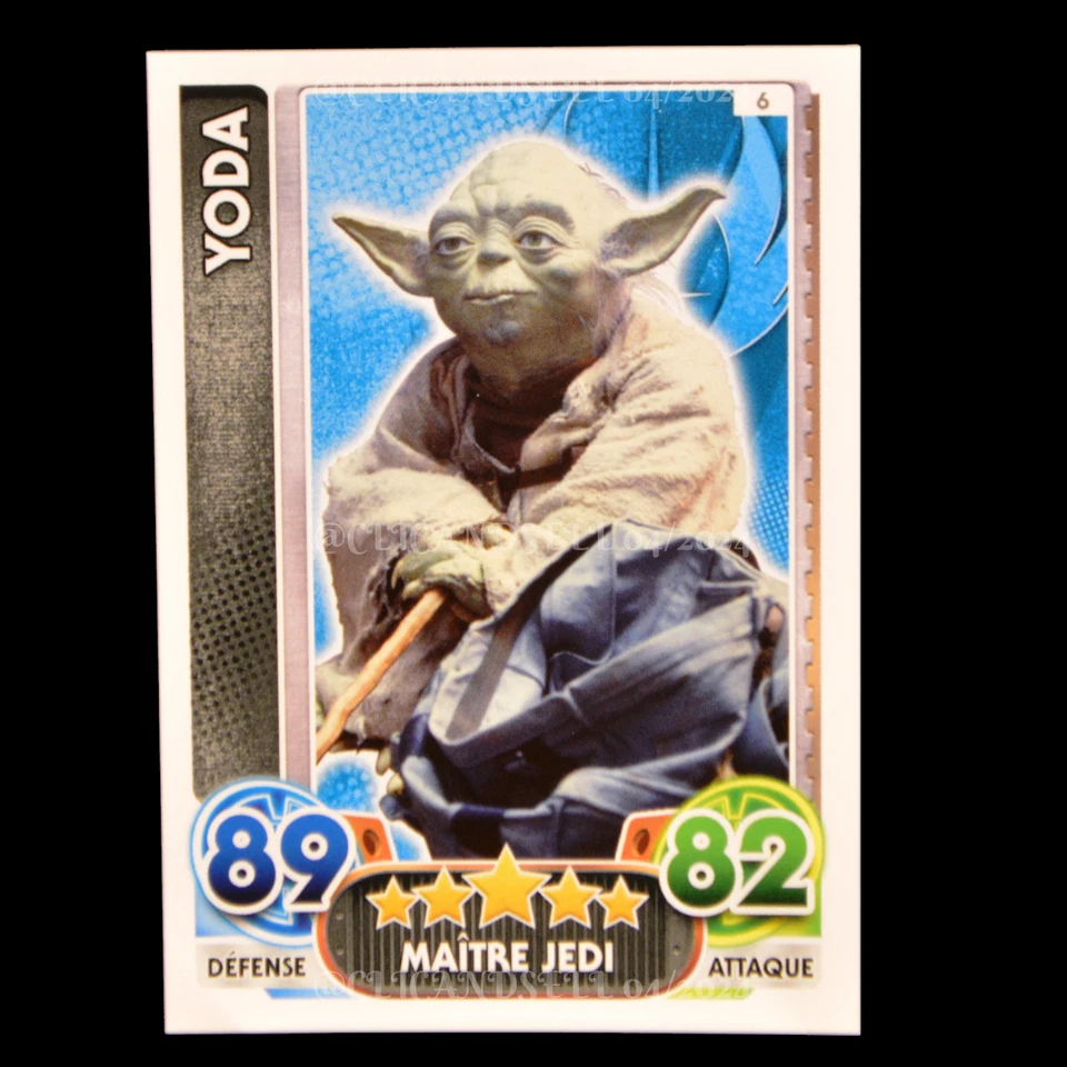 carte topps STAR WARS Force Attax Yoda : 6 - Photo 1/1