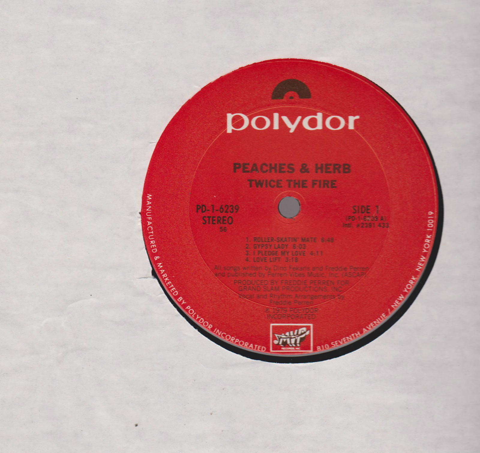 LP Peaches & Herb Twice the Fire US 1979 polydor MVP PD16239 OIS eBay