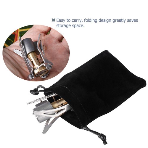 3000W Mini Outdoor Cooking Burner Folding Camping Gas Stove Fits BRS-3000T - Picture 3 of 14