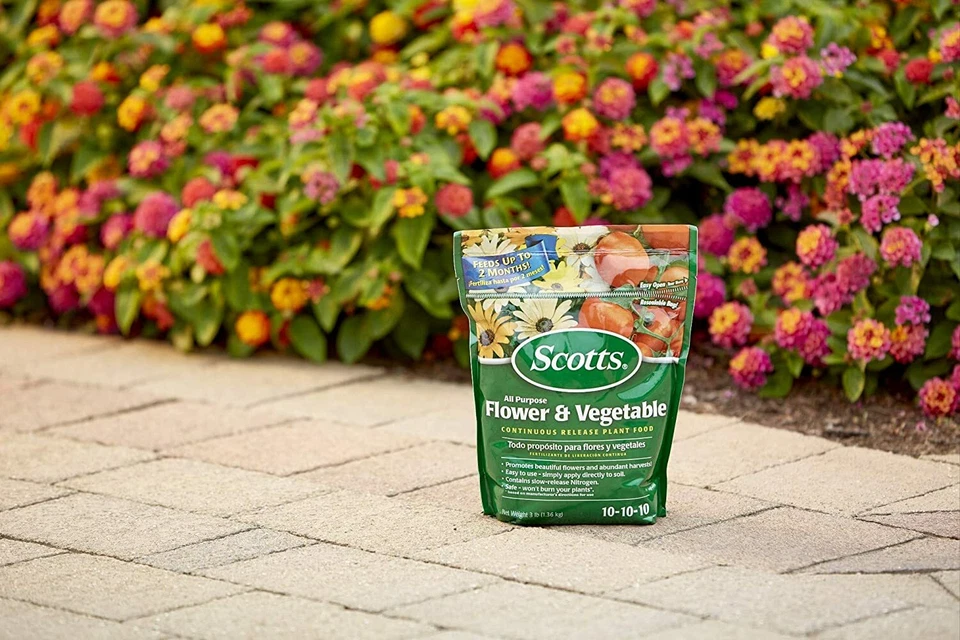 Scotts All Purpose Flower & Vegetable Continuous Release Plant Food, 3 lb - Imagem 4 de 4