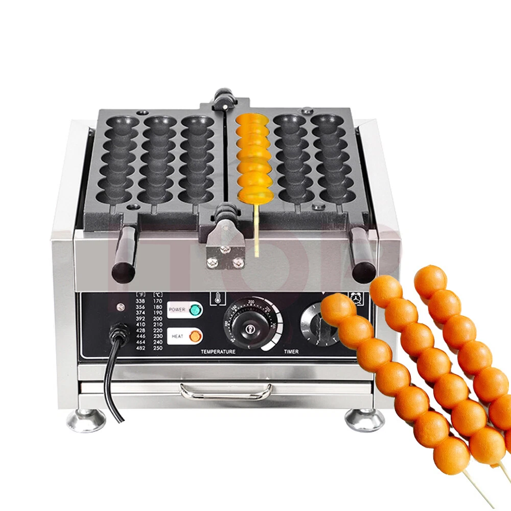Electric Skewer Shape Waffle Maker Snack Pan Ball Waffle Maker Machine 110V/220V