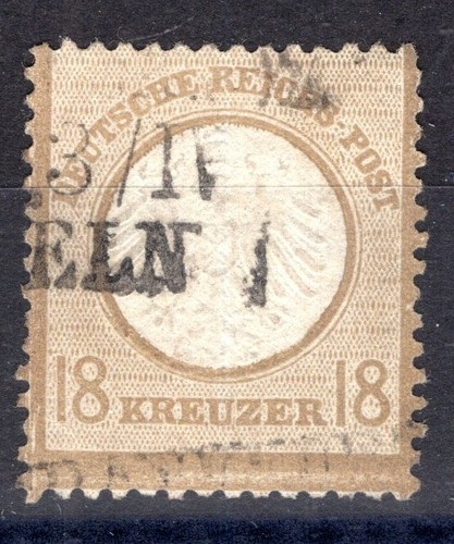 GERMANY / EAGLE SMALL SHIELD / MI # 11 USED SIGNED / CV 550$