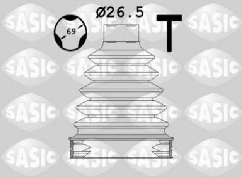 Original SASIC bellows set drive shaft 1904017 for Renault