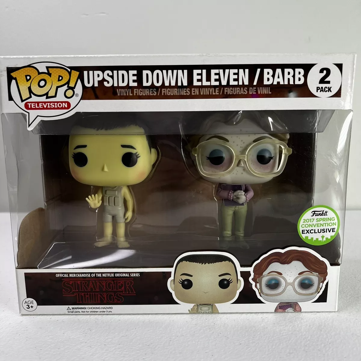 Funko Pop! Stranger Things Upside Down Eleven/Barb 2 Pack 2017