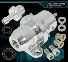 For Honda Civic Acura Integra 1.6L 1.8L Chrome Adj. Fuel Pressure Regulator Unit