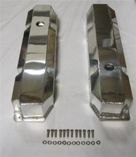 Fits Mopar Chrysler Dodge Fabricated Aluminum Valve Covers 383 440 Polished Bb