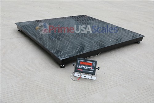 5 Year Warranty 1,000 lb 2x2 Pallet Floor Scale Warehouse NTEP Legal 4 Trade - Picture 3 of 6