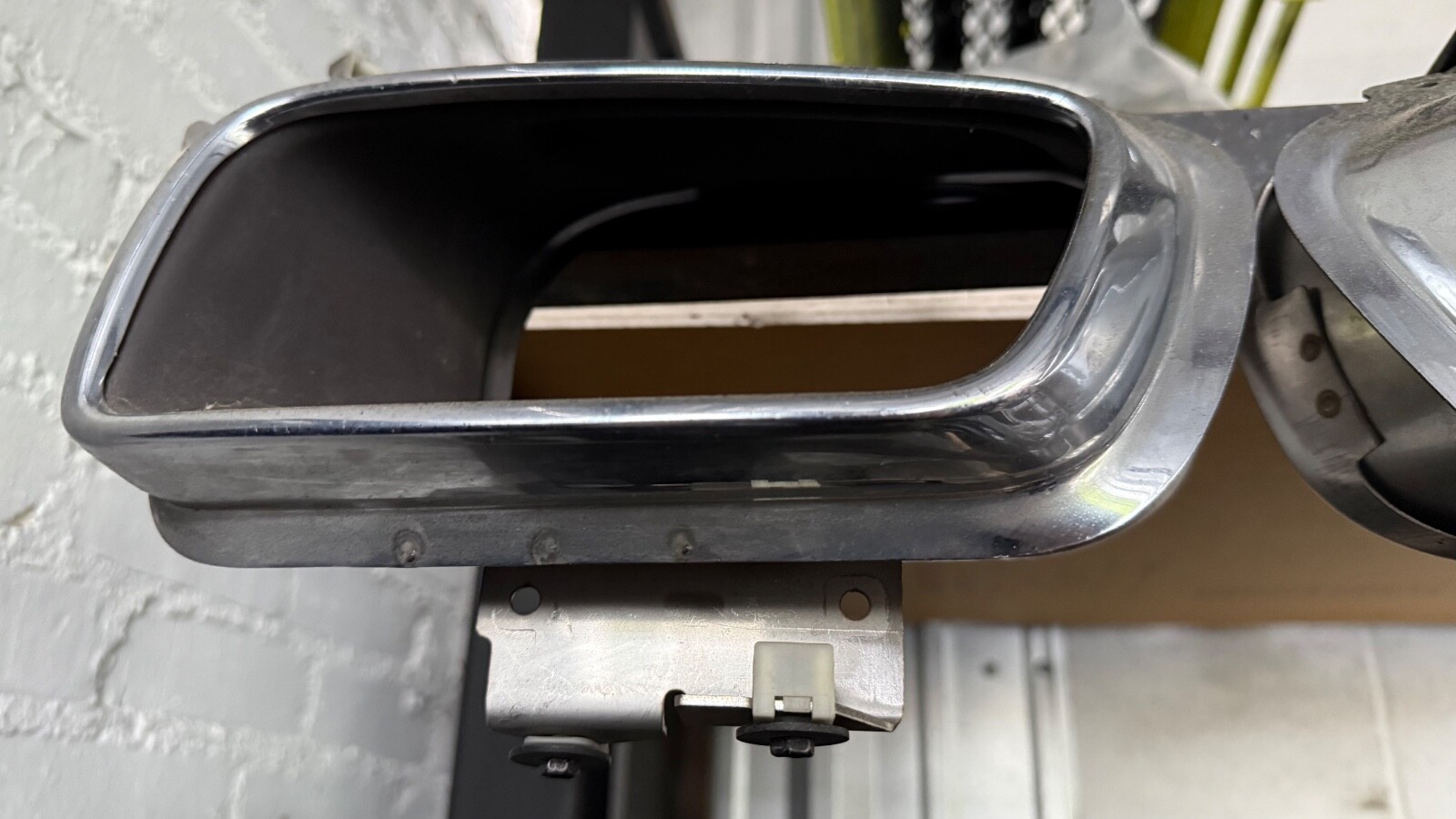 Rolls Royce Cullinan Rear Left & Right Chrome Exhaust Tips Pair 2019 - 2023 OEM