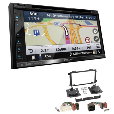 Kenwood Navigation Apple CarPlay CD/DVD für Chevrolet Tahoe Facelift 2003-2006