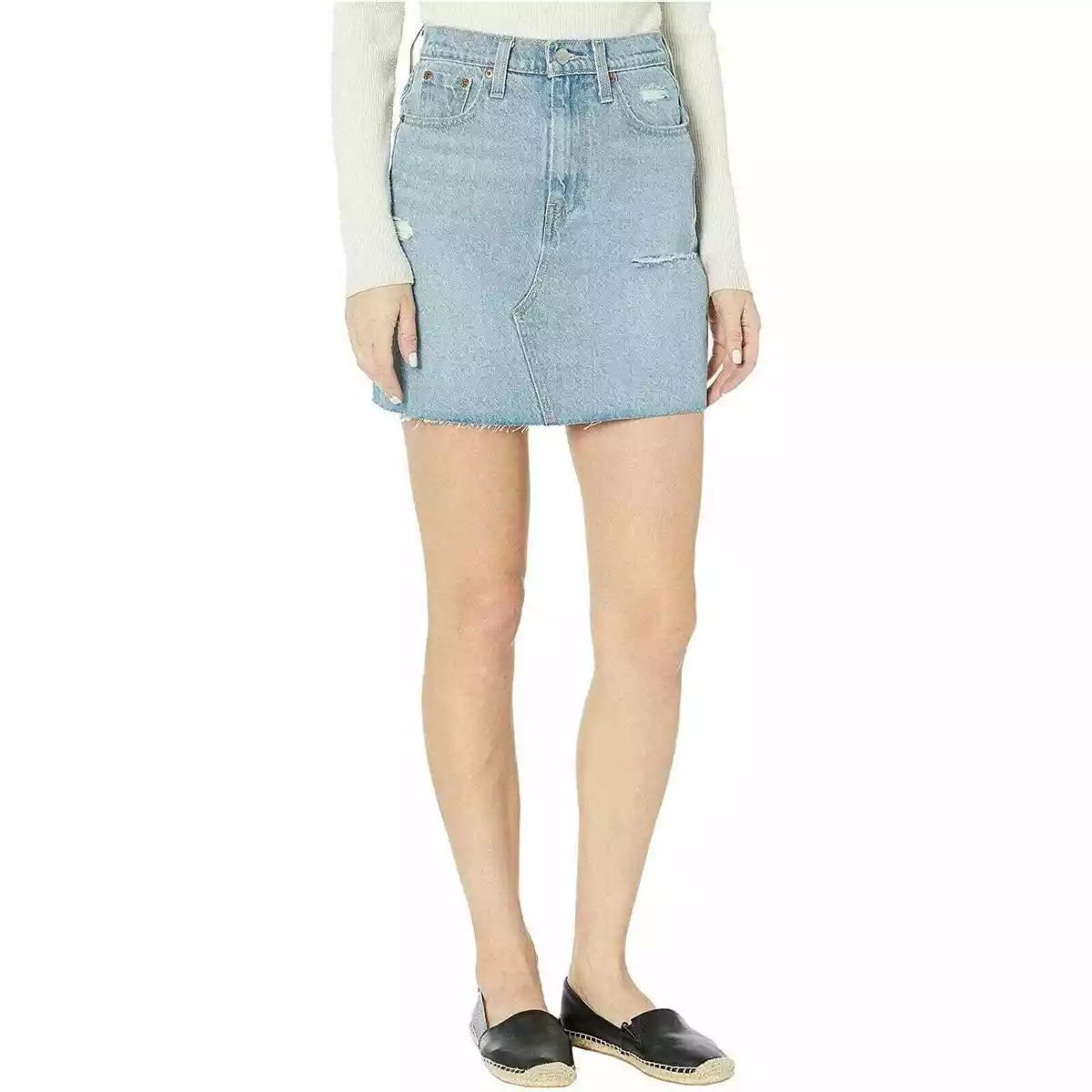 Levi's high clearance rise iconic skirt