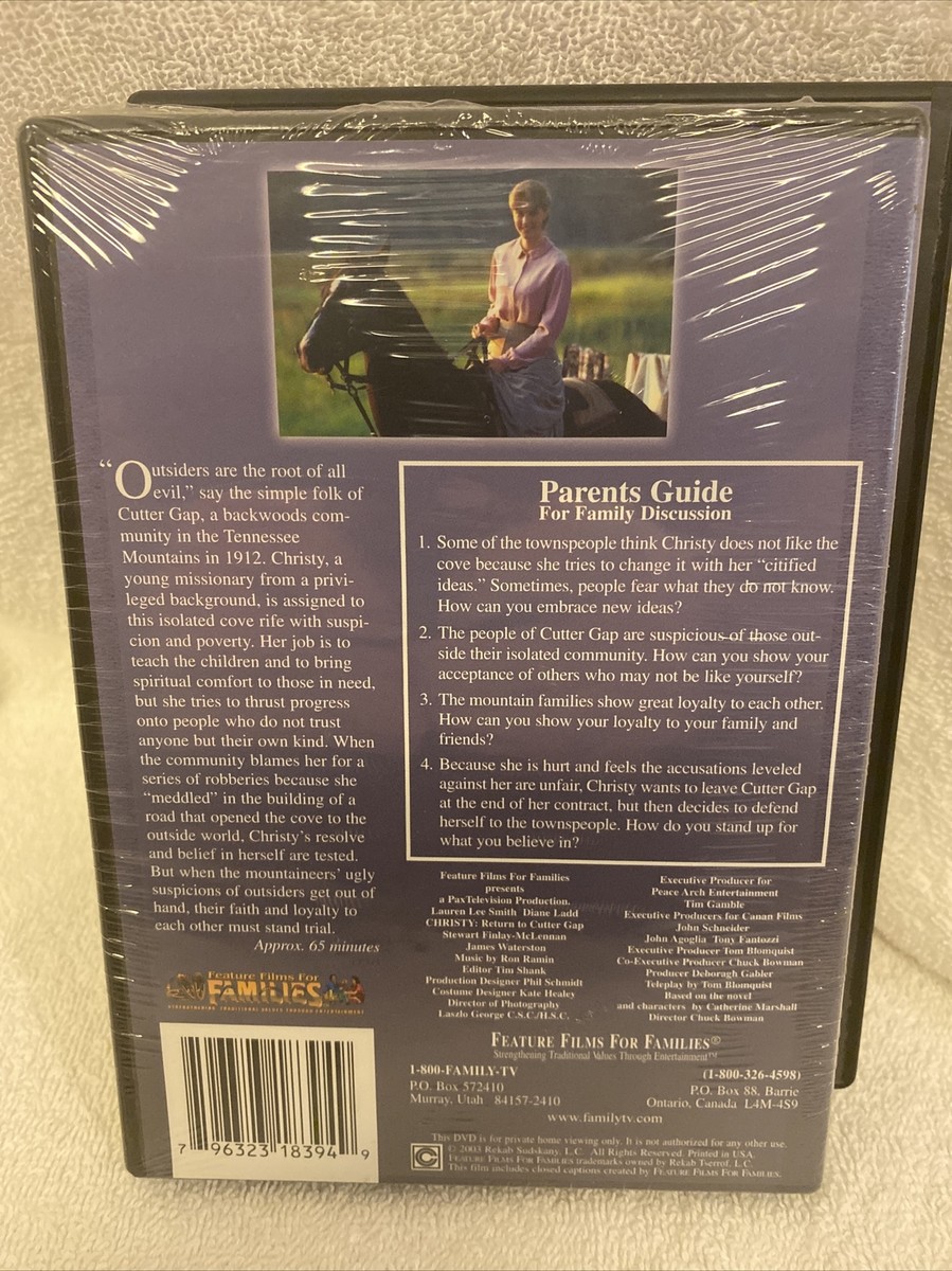CHRISTY RETURN TO CUTTER GAP (sealed) And FINDING FAITH