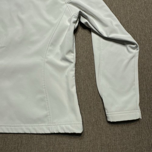 Microsoft Windows North End Soft Shell Jacket Womens S White Hooded Coat - Picture 15 of 17