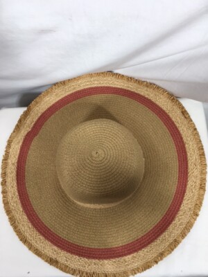 August Hat Company Color-Block Detail Floppy Sun Hat Kids Cotton Floppy Hats | Blue Stripes 50+ UPF | Jan & Jul main image 4