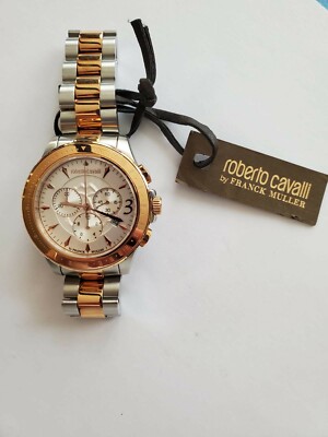 Herren Uhr Roberto Cavalli by Franck Müller, Swiss Made, neu