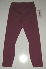 ACTIVE LIFE Womens English Rose Lace Up Exercise Active Capris Pants NWT XL