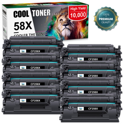 CF258A CF258X 58A Toner Compatible For HP Laserjet Pro M404n M428dw NO CHIP Lot