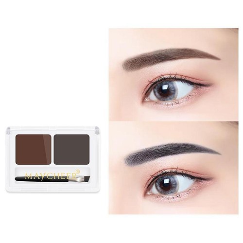 Double Color Eyebrow Powder Natural Three-dimensional and Waterproof B7B8 K Q9A5 - Picture 7 of 20