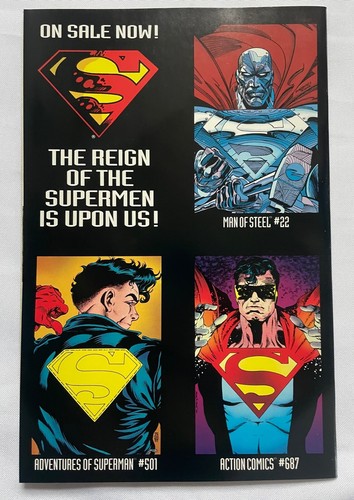 SUPERMAN #78 2nd Series COLLECTOR'S EDITION DIE-CUT COVER (DC, 1993) VF/NM - Picture 4 of 8