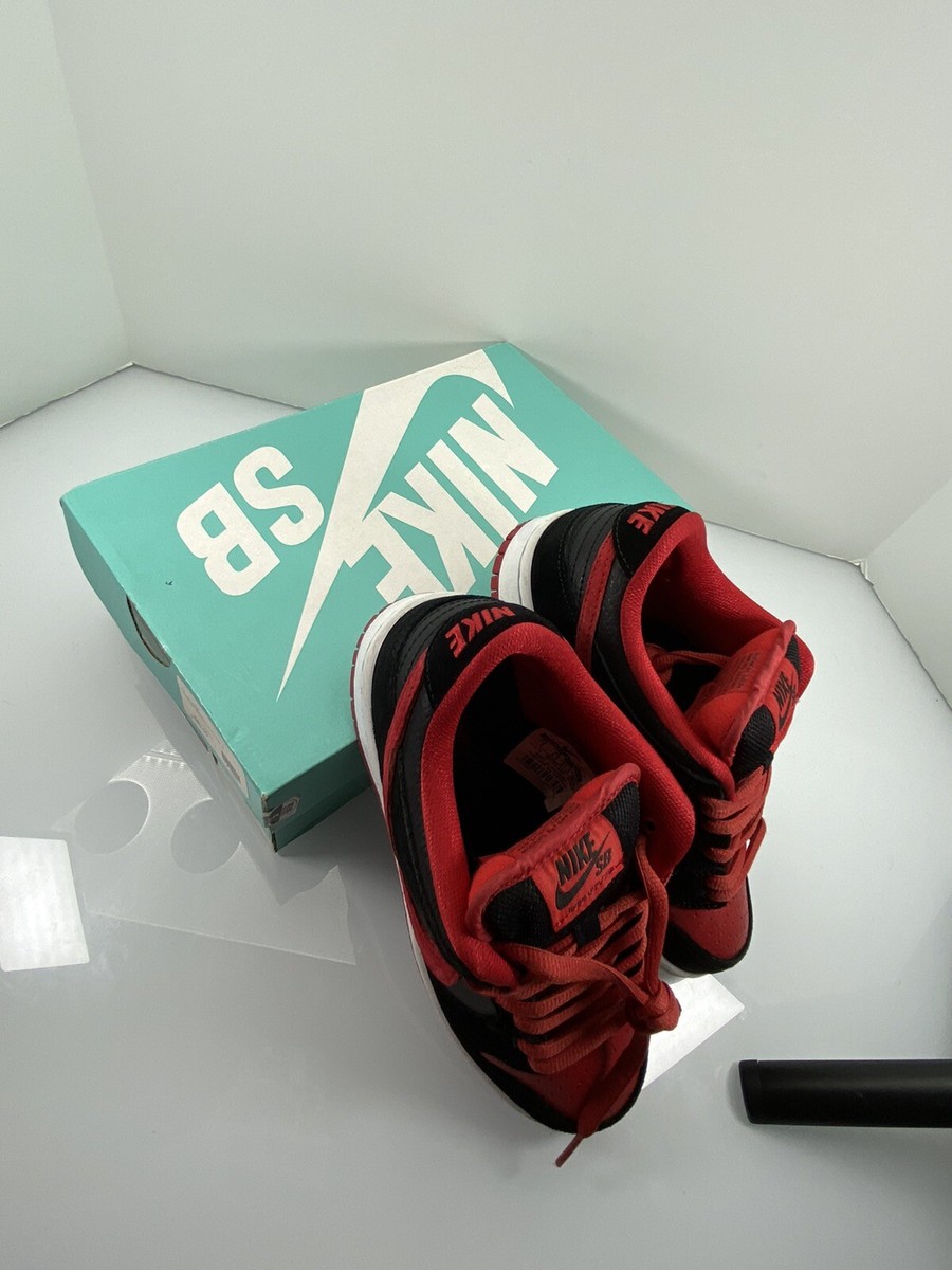 Nike Dunk Low Pro SB Black University Red Jordan Pack J Pack