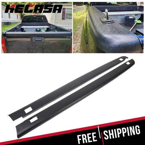 Bed Rail Caps w/Holes Side Cover for Silverado 1500/2500/3500 0713 14