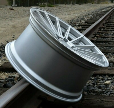 22” RF15 Wheels For Lexus LS460 LS600h 22x9 / 22x10.5 5x120 Silver