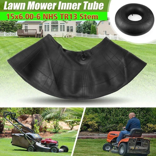 Pair of Lawn Mower Tire 15x6.00-6 Inner Tubes 15X6-6, 15X6x6, 15/6x6 TR13 Valve - Picture 3 of 17