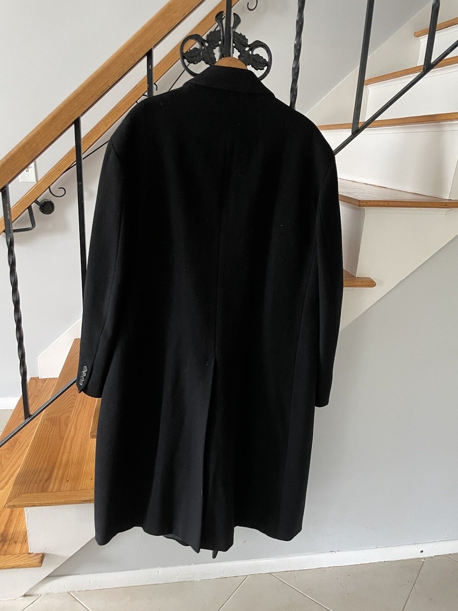 Vintage Stafford Men's Wool Black Coat | eBay