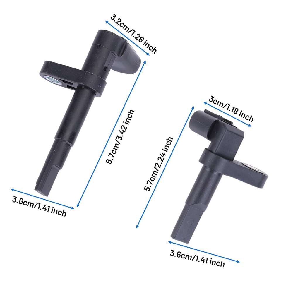 4Pcs Wheel Speed Sensor Front Rear Left Right For Lexus LS460 LS600h IS350 GS350 Foto 4 de 4