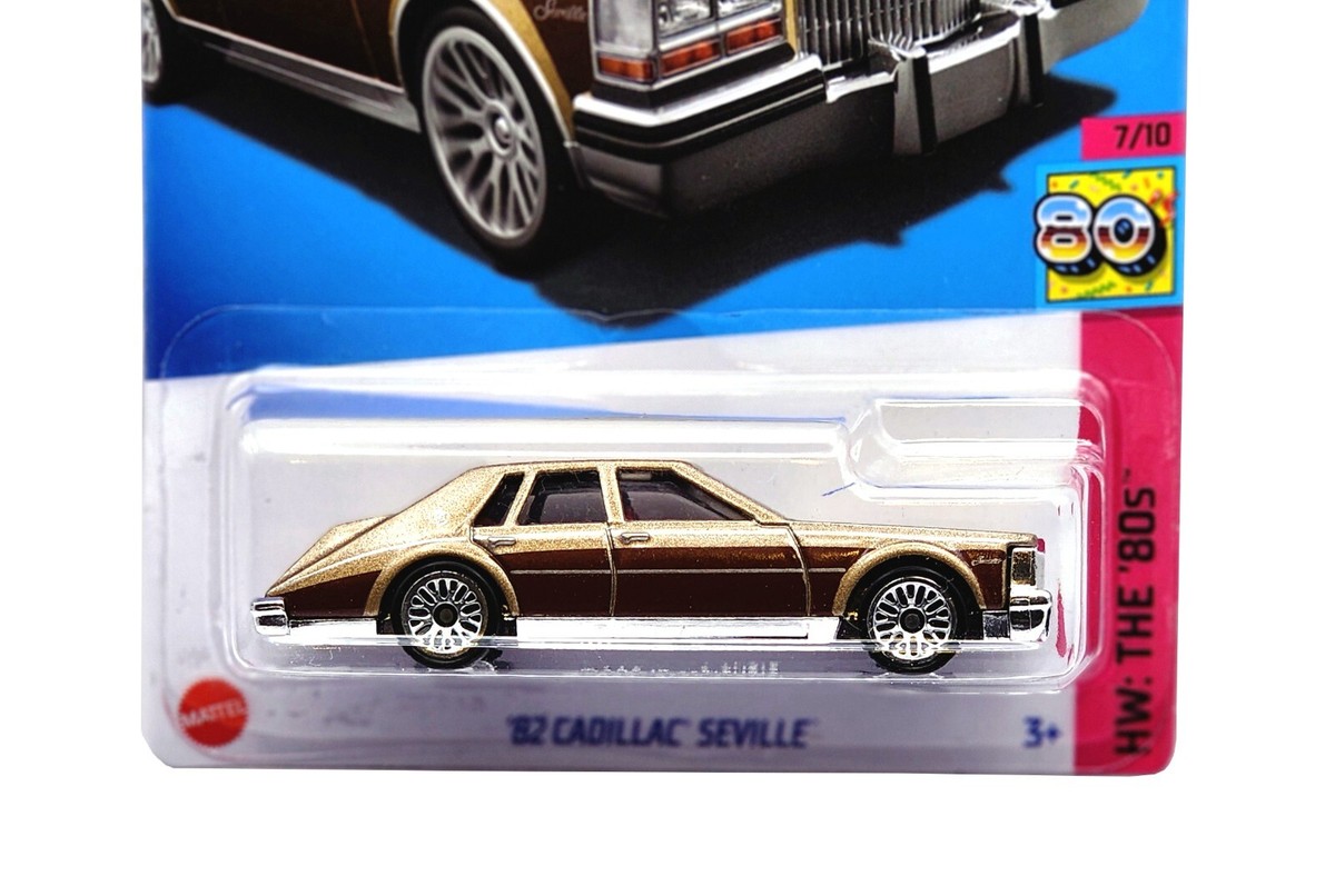 Hot Wheels '82 Cadillac Seville Kids Diecast Model HW The 80s Toy