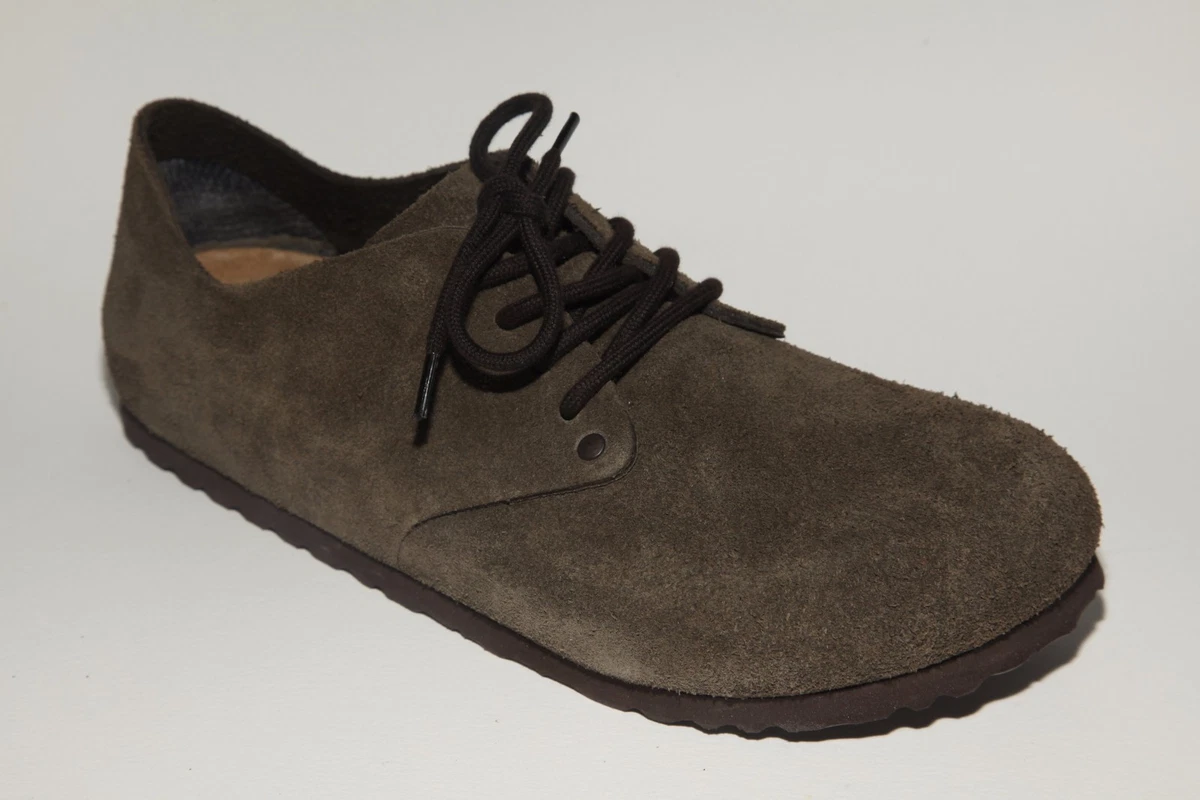 Birkenstock Suede Leather MAINE - Mocca Chocolate 39 Narrow BNWOT