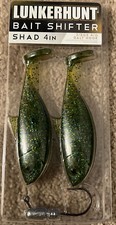 Lunkerhunt Bait Shifter - Shad 4in - 3/8oz - 4/o Salt Hook - BSHAD06 Sexy Melon