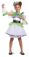 Buzz Lightyear Tutu Deluxe Toy Story 4 Movie Fancy Dress Halloween Child Costume