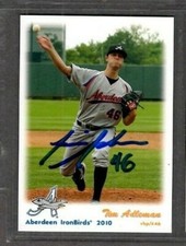 2010 Grandstand #46 Tim Adleman Aberdeen Ironbirds Signed Autograph (R46) TPD34