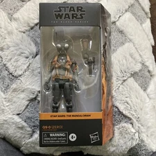 Star WarsQ9-0 (Zero) 6-Inch Action Figure - The Black Series - Brand New