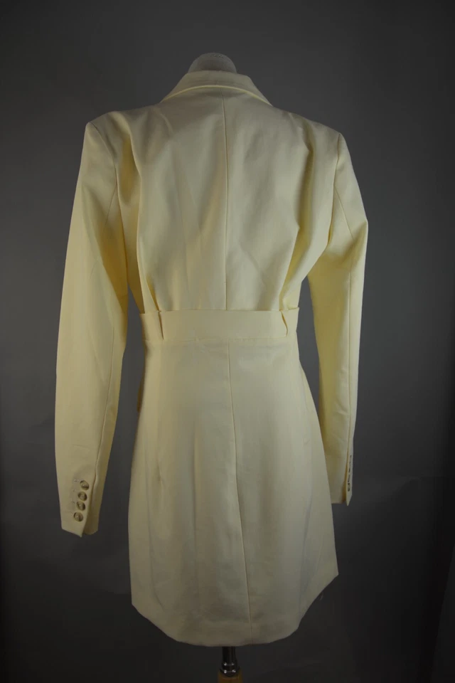 ZARA yellow blazer dress long sleeve Size L - Image 3 of 4