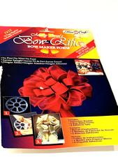 VTG Fibre Craft Bow Rific Bow Maker Form 1994 Mary Ann No Wire 6 Forms NEW READ