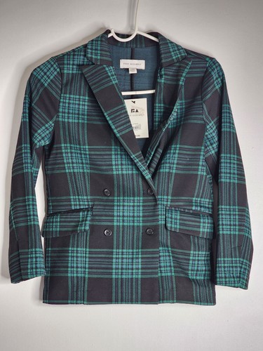 Jacket By Free Assembly Green Size M(7-8) Girls - Picture 1 of 4