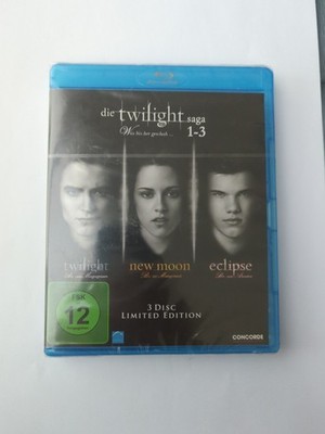 Die Twilight Saga 1-3 BluRay Limited Edition Neu OVP Sealed 