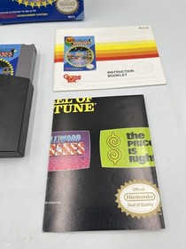 Hollywood Squares Nintendo Entertainment System NES Video Game W/ Box Tested