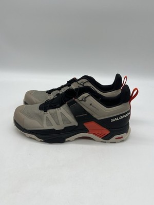 Salomon X Ultra 4 Gore-TEX Men s Sz 9 Vintage Khaki Black Cherry Hiking Shoes.