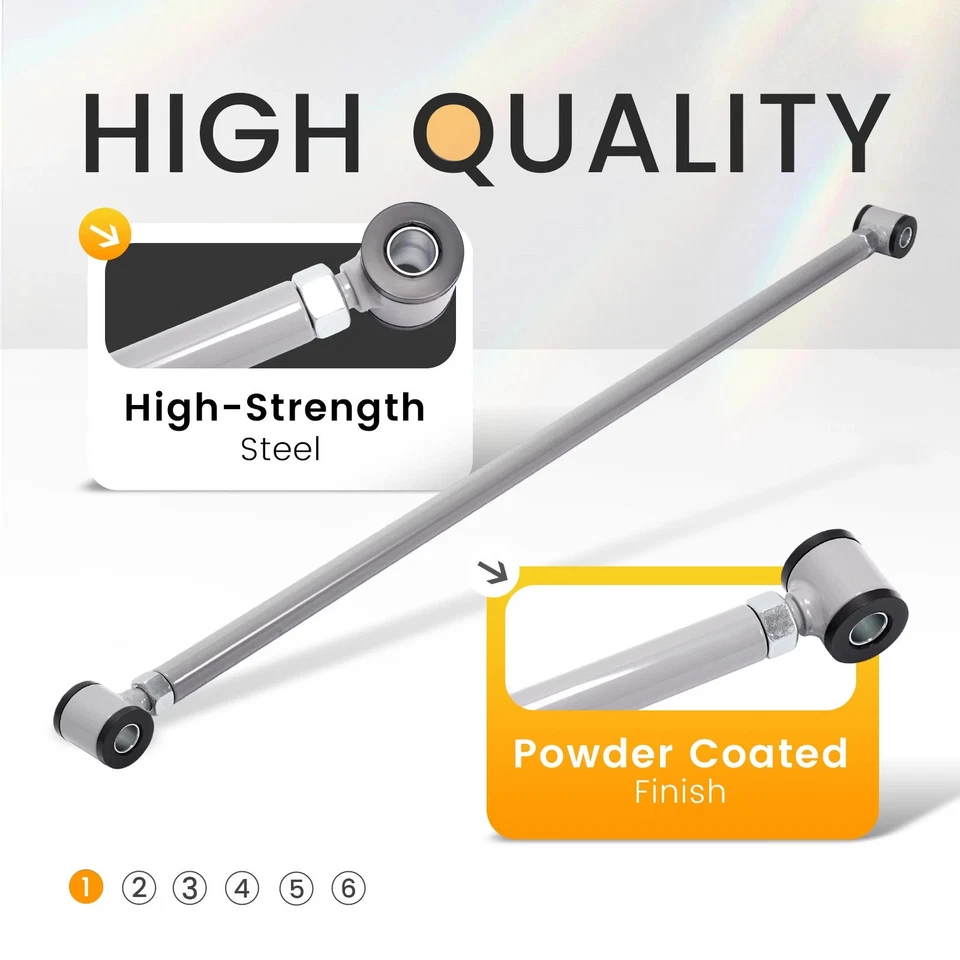 Barra de oruga trasera ajustable para camioneta GMC y camioneta Chevy C10 1960-1966 y 1967-1972 Foto 2 de 4