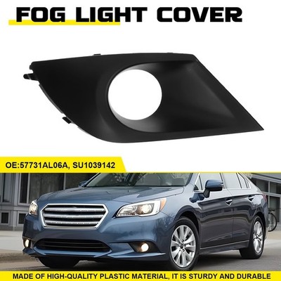 For 2015 16-17 Subaru Legacy Front Passenger Fog Light Black Cover Bezel Trim EJ
