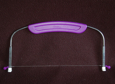 Wilton Adjustable ~ Cake Layer  Leveling Tool ~ 10 Inch Torte Slicer ~ Used
