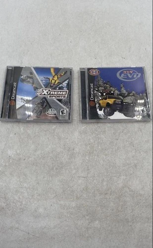 4x4 EV0 And Xtreme Sports Multiplayer For Sega Dreamcast Games Lot Of 2