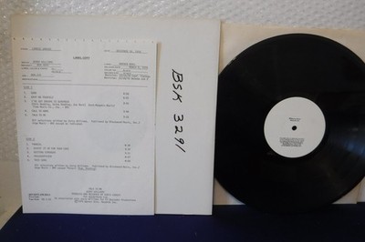 Jerry Williams, Talk to Me / Gone, 1979 Warner Bros. BSK 3291 Rock Test Pressing