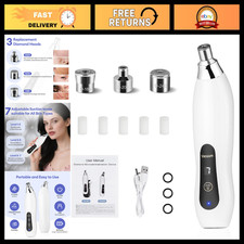 Microdermabrasion Machine - 7 Suction Modes, 3 Diamond Tips for Skin Exfoliation