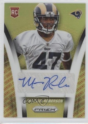 2014 Panini Prizm Rookie Panini Prizm 66/100 Marcus Roberson #AR-MR Auto 0c6